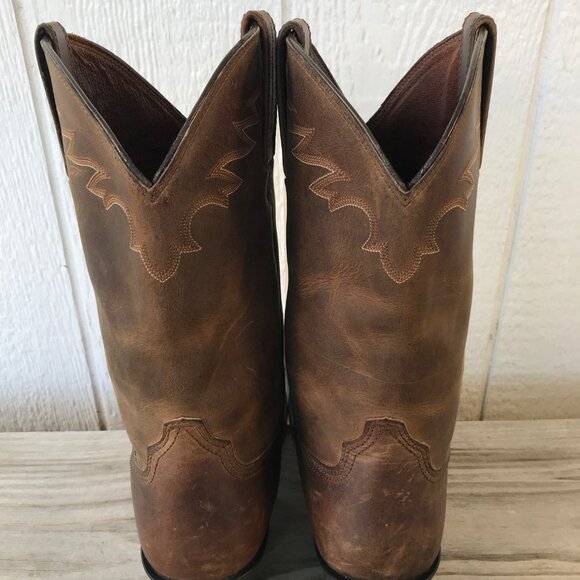 Ariat Sedona Mens Brown Leather Cowboy Western Ranch Boots 11 EE 34625 - Picture 12 of 13